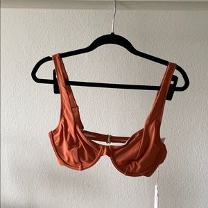 Underwire bikini top